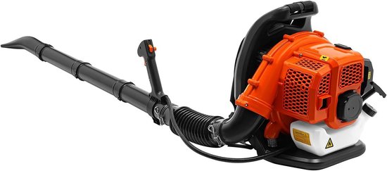 Bladblazer Rugzak - Tuinblower Krachtig - Tuin Onderhouden - Verstelbare Luchtsnelheid - 1.2 Liter Tank - Geel