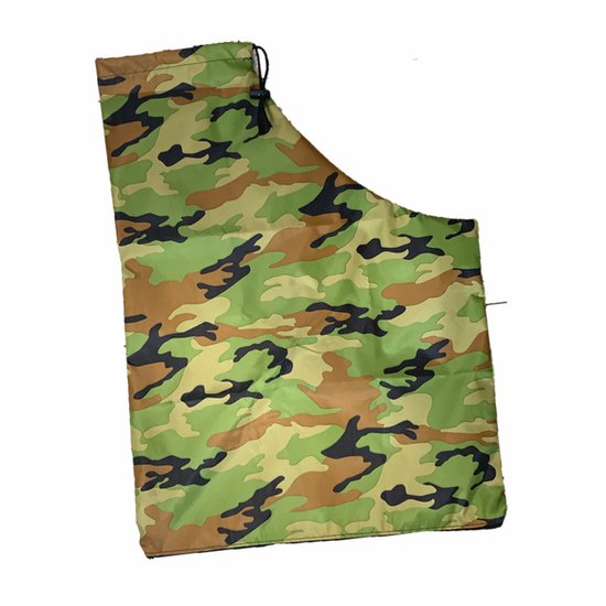 Bladblazer vacuümzak - Waterdichte - 420D - Met rits aan de onderkant en trekkoord - Voor bladstofzuigers en bladblazer - Universele - Groen - 44*60 cm van Merkloos	