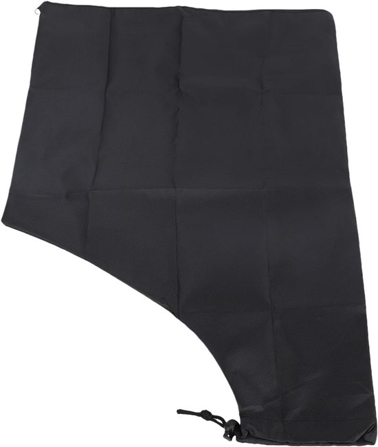 Bladblazerzak - Opvangzak Tuinafval - Tuinonderhoud - Grote Capaciteit - 60x45x35cm - Zwart