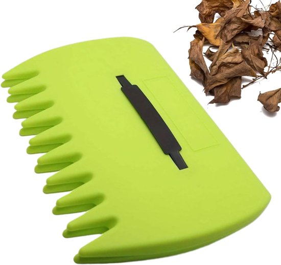 Bladschep Handhark - Opruimhulp Tuin - Tuinonderhoud Vereenvoudigen - Ergonomische Handgreep - Grote Capaciteit - Groen