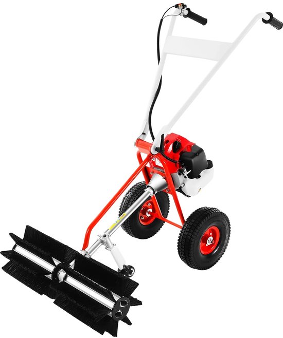 Bladveger – Bladblazer – Veegmachine – Tuinveger – Benzine-Aangedreven – 1,7 PK Motor – 60 Cm Werkbreedte van Güde