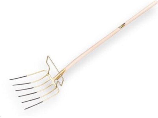 Bladvork 6-tands met beugel 130cm steel van Talen Tools