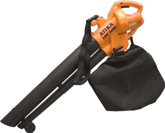 Bladzuiger/bladblazer 2600 Watt - 45 Liter Elektrische Bladzuiger voor Tuinwerkzaamheden van Merkloos	