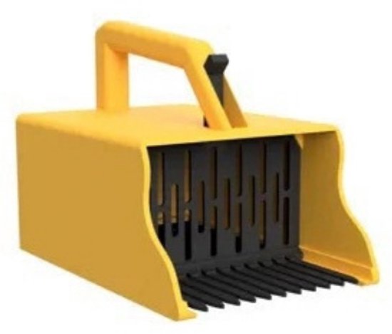 Blauwe bessenplukgereedschap - met kam en ergonomisch handvat, lichtgewicht pluktuig voor de tuin - voor het oogsten van bosbessen in een mand van Merkloos	