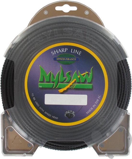 Blister nylondraad NYLSAW - Lengte: 37 m, Ø: 3,00mm van Elem Garden Technic
