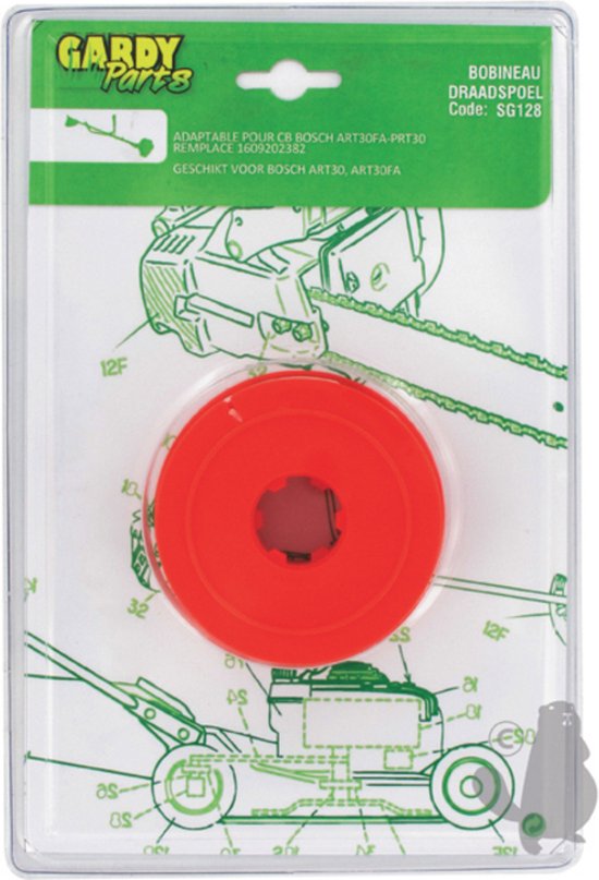 Blister spoel maaidraad voor ADLUS, BOSCH, GARDENA, STIHL modellen van Oregon