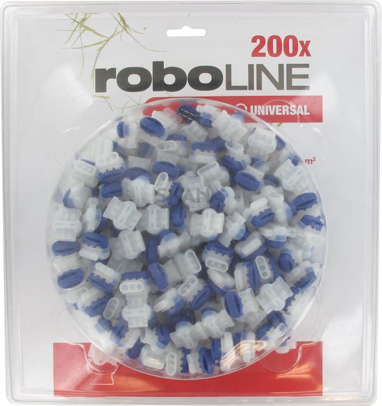 Blisterverpakking met 200 zelfstrippende kabelconnectoren 3 krimpaansluitingen voor robot. Voor kabels met een doorsnede van 0,5 en 1,5 mm² en een buitendiameter van 4 mm. van WAGO