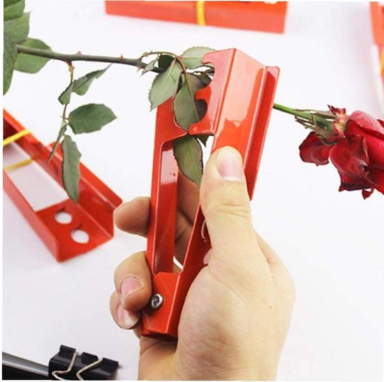 Bloem Doorn Tang - Rozen Verwijderaar - Bloemist Gereedschap - Efficiënte Doorn Stripper - 14cm Lengte van Merkloos	