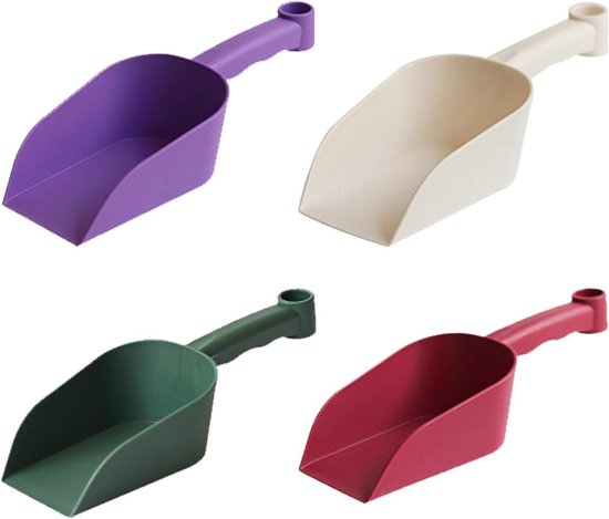 Bloem Groeispade Set - Tuinieren Schepjes - Planten Verpotten - Ergonomisch Ontwerp - 4 Stuks - Multicolor