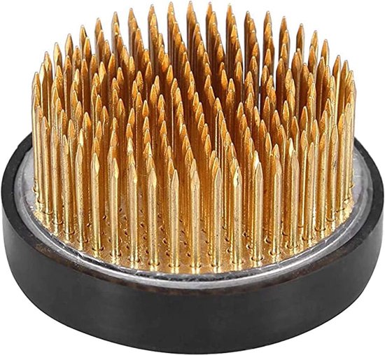 Bloemsteun voor Bloemenarrangementen - Roestvrij Staal met Rubberbeschermingsringen - Ikebana Gereedschap voor Luxe Clubs, Tuinen en Hotels van Merkloos	