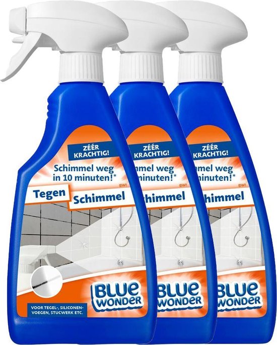 Blue Wonder Tegen Schimmel Voordeelbox - 3 x 500 ml van Merkloos	