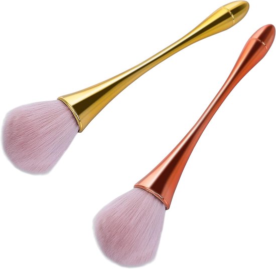 Blush Brush voor Makeup - Grote Poederkwast - Professionele Fluffy Blush Borstel - Poederkwast voor Losse Poeder - Zachte Fluffy Makeup Brushes voor Foundation - Blush en Highlighter van Merkloos	