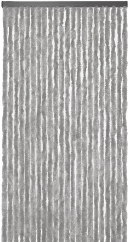 Bobbel Home - Horgordijn - Vliegengordijn - 90x220 cm - Grijs van Bobbel Home