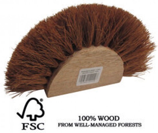 Bobrush Raagbol hout cocos van $