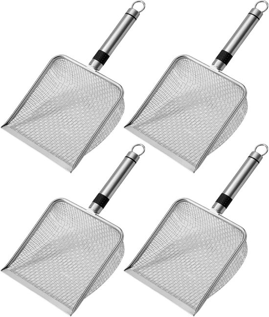 Bodemzeef Set - Tuin Zeven - Tuin Voorbereiden - Vier Maasmaten - 30 cm - Meerkleurig