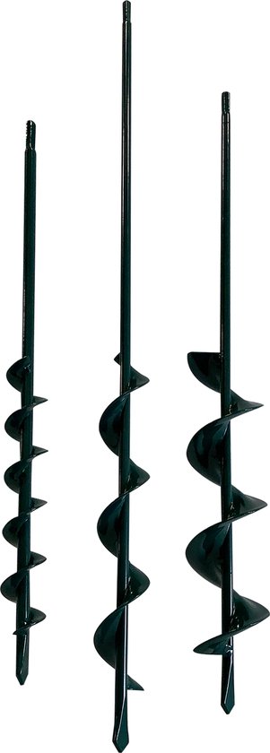 Bollenboren set 3/4.5/7 cm - Universeel - Voor Iedere Electrische en Accu Boormachine - Bloembollen Planten van MaxxGarden