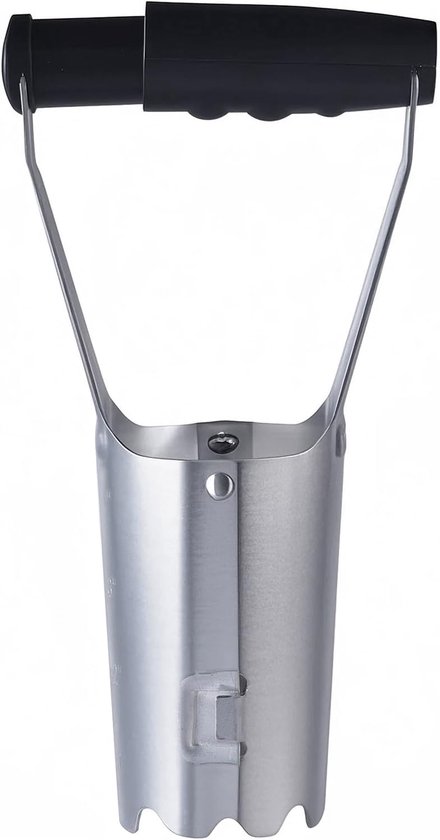 Bollenplanter, bollentransplanter ontworpen voor automatische grondafgifte, uitgerust met dieptemarkeringen voor het graven van gaten en plantgereedschap voor tulpen, narcissen, dahlia's van Spear & Jackson