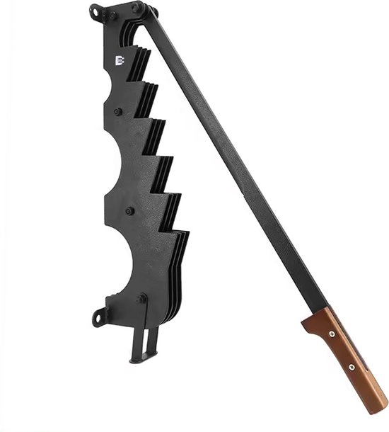 Boloning® Houtklover - Wandklover Deluxe - Inclusief Montageschroeven - Wandsplijter - Houtsplijter - Houtklover Voor Aanmaakhout - Houtkliever - Hout Klover - Houtklover Muur - Kloofmachine - Kloofwig - Splijtwig - Houtklover Manueel van Merkloos	