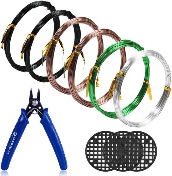 Bonsai Draad Set - Boom Styling Kit - Planten Vormgeven - Aluminium Legering - 60 Meter Totaal