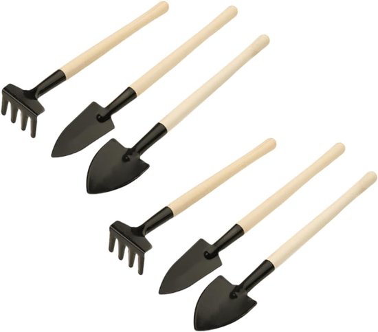 Bonsai Gereedschap Set - Mini Tuingereedschap - Planten Verzorgen - 15 Delige Kit - 21.5 cm - Diverse Kleuren
