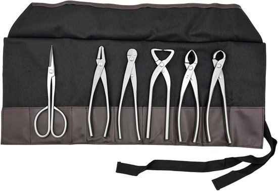 Bonsai Gereedschap Set - Tuinieren Snoeien - Bonsai Vormgeven - Complete Styling Kit - 21 cm - Metaal