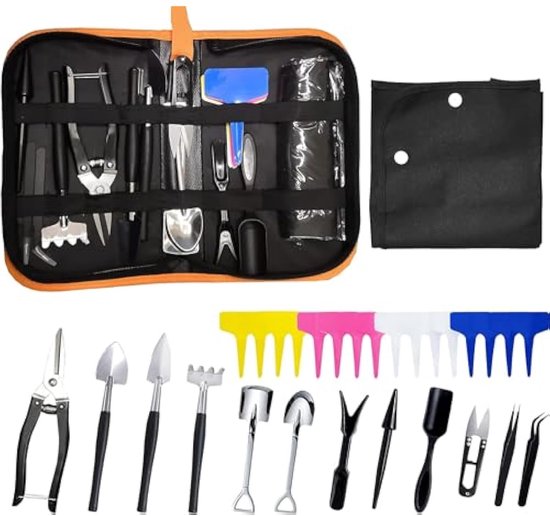 Bonsai Gereedschapsset 30-Delig – Complete Startset Voor Vetplanten, Bonsai En Kamerplanten van Dragon Tree imperium