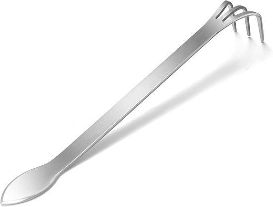 Bonsai Rake met 3 Tanden - Roestvrijstalen Gereedschap - Ergonomisch Handvat - Ideaal voor Tuinieren - ShopVlot