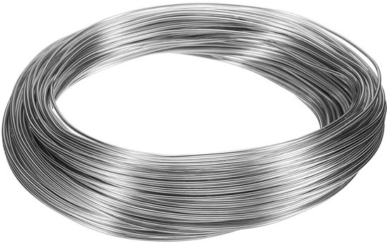 Bonsaidraad - Flexibele 1 mm Aluminium - 30 m Lengte - Tuinieren - Landschapsontwerp - Planten - Zilver - Bonsai - Geanodiseerd - Geschikt voor Tuinbouw