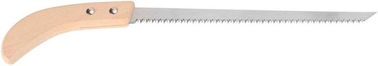 Bonsaizaag Handzaag - Tuinboomzaag - Takken Snoeien - Scherpe Fijne Tanden - 22 cm Blad - Zwart