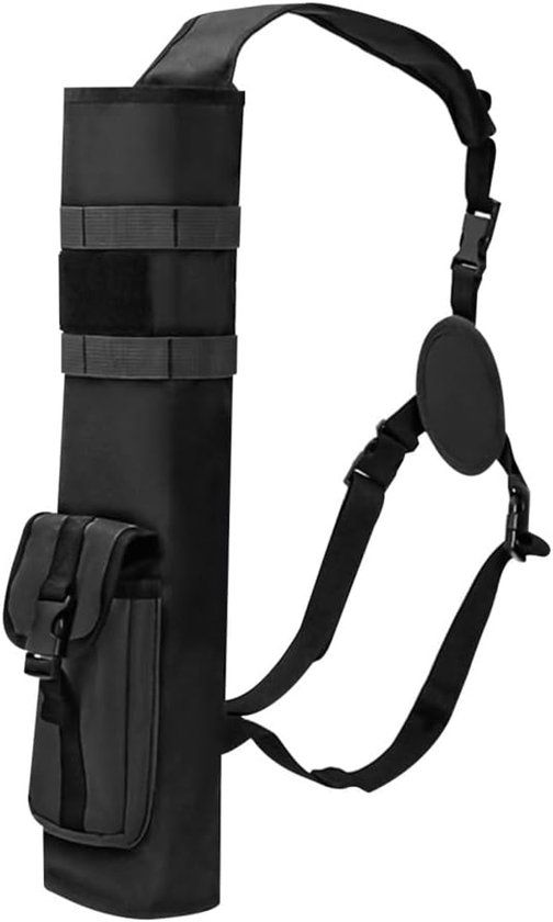 Boogschieten Pijl Quiver - Schouder Hanged Verstelbare Jacht Quivers Met Haak & Lus Sluiting Voor Pijlen Bogen Jacht Accessoires van Merkloos	
