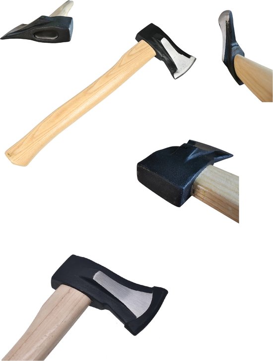 Boombijl BENSON - 1000 GRAM - Beukenhout - Staal van Benson