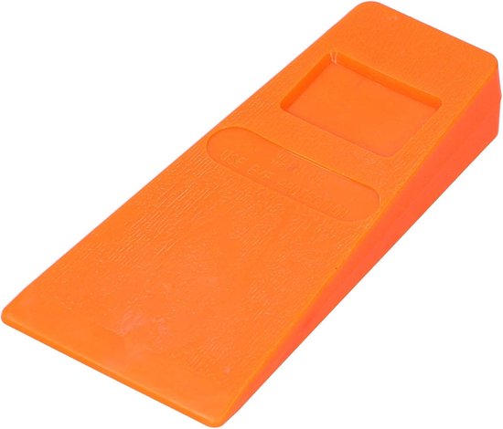 Boomkapwiggen - Kunststof Wiggen - Bomen Geleiden - Weerbestendig ABS-kunststof - 23 x 9 x 3 cm - Oranje