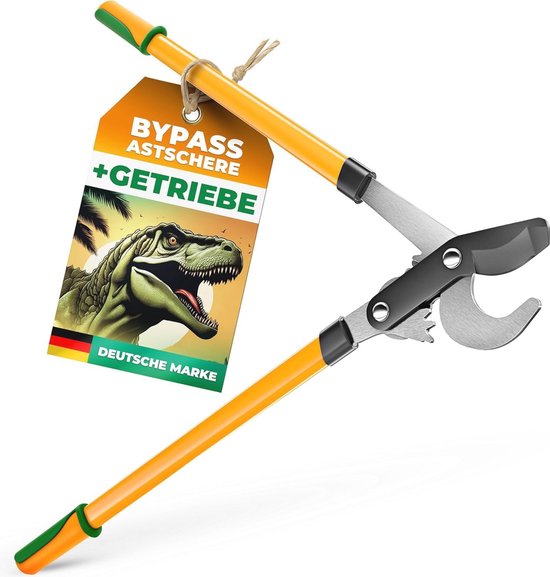 Boomschaar met GEAR-DRIVE snijsysteem - 780 mm, scherpe Bypass takkenschaar voor vers en droog hout van Fiskars