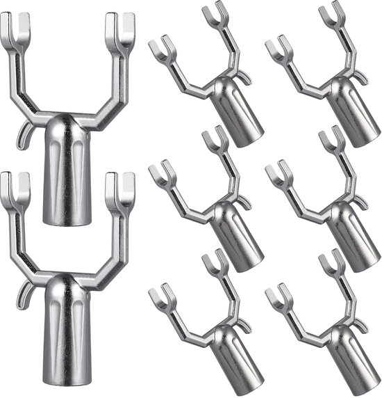 Boomsteunen - Steunkruk voor Takken - 8 Stuks, Aluminiumlegering, Geschikt voor Fruitbomen en Tuinen van Merkloos	