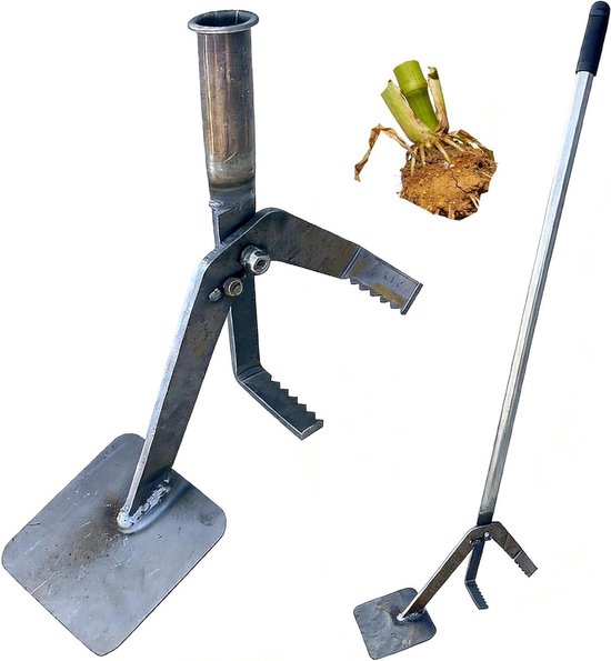 Boomtrekker Hefboom - Worteltrekker Paaltrekker - Wortels Verwijderen - Gekartelde Antislipgreep - 132 cm - null van Merkloos	