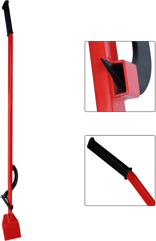 Boomvalhefder Voor Het Vellen Van Bomen 130cm Stamhefder Gesmeed Kanthefder Met Wendehaken Valhulp Wendehulp Ergonomische Rutschvrije Handgreep Voor Houtbewerking Zwarelast-Boomvalhefder van Kupper