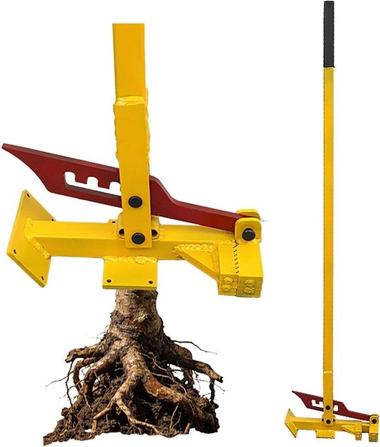 Boomworteltrekker - Stronkenverwijderaar Hefboom - Palen Struiken Verwijderen - Hoge Hefboomwerking - 130cm Lengte - Metaal