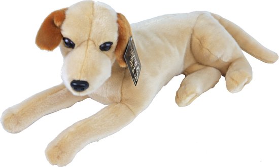 Boony Natural Decoration pluche labrador blond 53 cm liggendGebr. d... van Boony