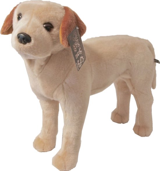 Boony Natural Decoration pluche labrador blond 53 cm staandGebr. de... van Boony
