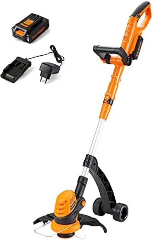 Boosmaaier accu - Boosmaaier electrisch - Bosmaaier elektrisch -Snijdiameter 25 cm en snoer van 1,65 mm van Merkloos	
