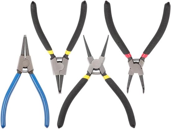 Borgringtangenset - Tangenset Oogtang - Klusjes Thuis - Dubbel Gedompelde Handgrepen - 7 Inch - Zoals Afgebeeld