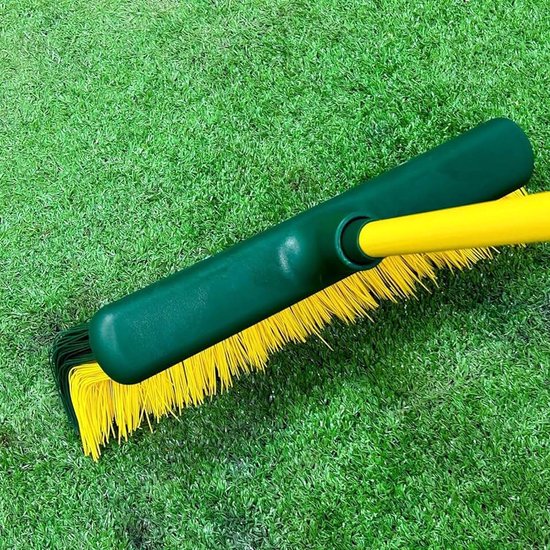 Borstel voor kunstgras, ideaal voor de verzorging en verzorging van kunstgras, robuuste borstelharen en licht design, zonder handvat en licht