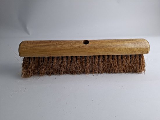Borstelshop - Zaalveger - Kokos - 40 cm - binnen en buiten van Merkloos	