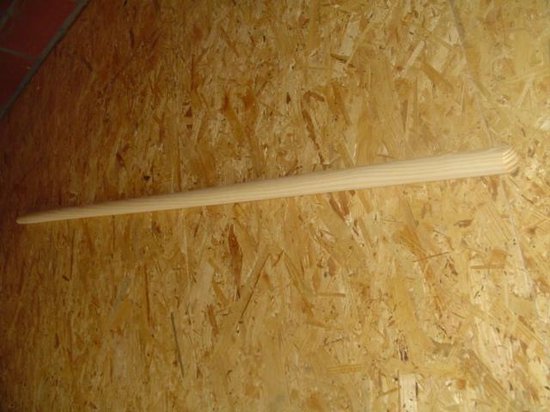 borstelsteel 1.30 meter x 28 mm van Vero.