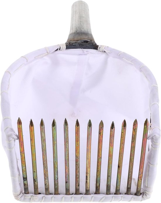 Bosbessenplukker - Bessenkam Hark - Efficiënt Bessen Oogsten - Ergonomische Handgreep - 28 x 16.2 x 5 cm - Zilver