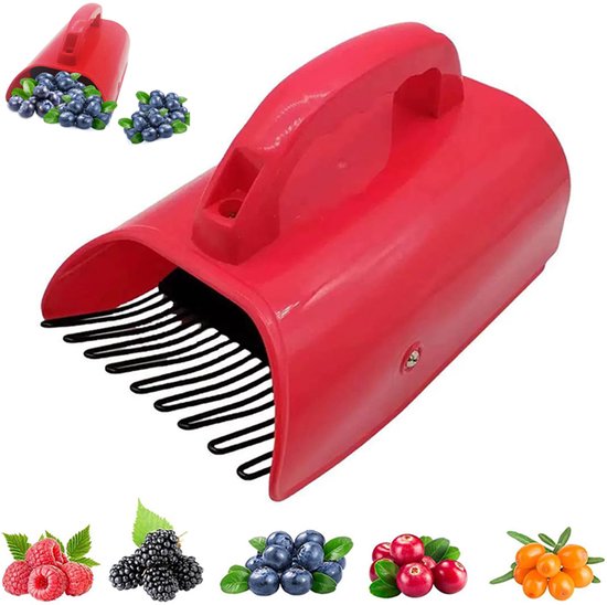 Bosbessenplukker - Bosbessenplukker Hark - Fruitplukker Bessen - Fruitplukker - Bessenplukker - Moeiteloos Oogsten - Plantvriendelijk Ontwerp - Tuingereedschap voor het plukken van bosbessen veenbessen bramen en andere bessen