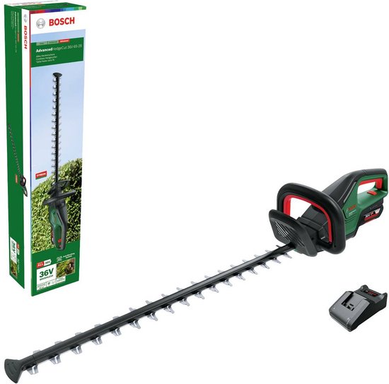Bosch - AdvancedHedgeCut - Heggenschaar - 36V-65 Accu Incl. accu- Incl. oplader 36 V Li-ion van Bosch