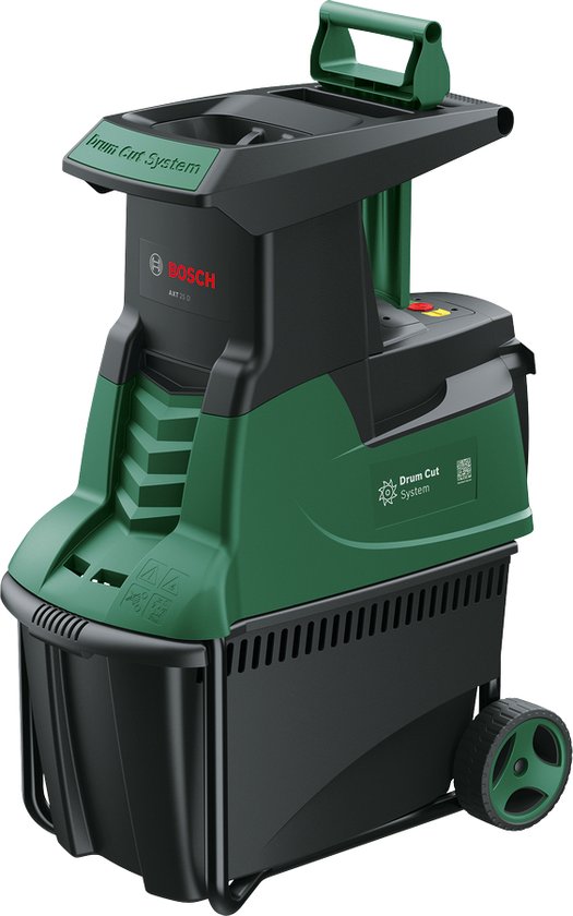 Bosch AXT 25 D Hakselaar - 2.500 W - Incl. 53 L opvangbak en aanduwstok van Bosch
