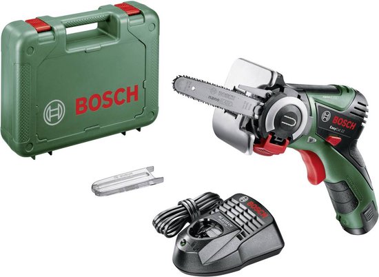 Bosch EasyCut 12 Accu micro-kettingzaag - Met 1 x 12 V accu en lader - 65 mm zwaard van Bosch