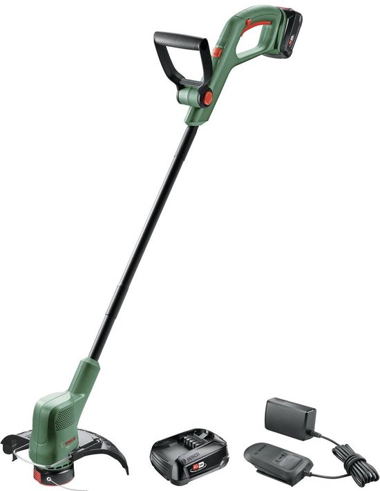 Bosch EasyGrassCut 18-26 18V Li-Ion accu grastrimmer set (1x 2,5Ah) - 26cm van Bosch